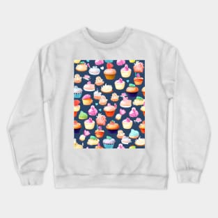 Cupcake Crazy Crewneck Sweatshirt